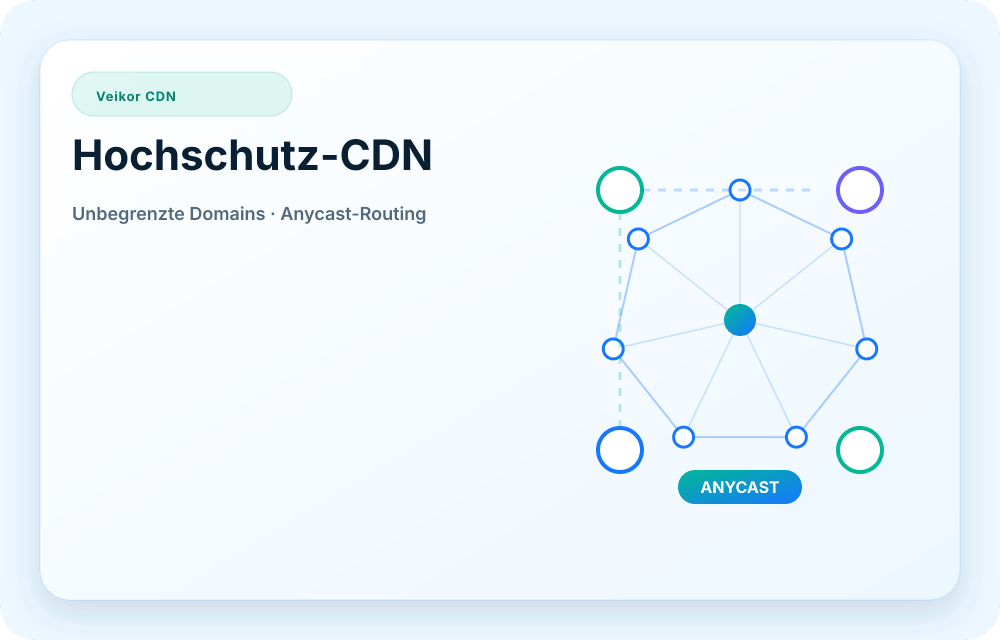 Veikor CDN Service-Visual
