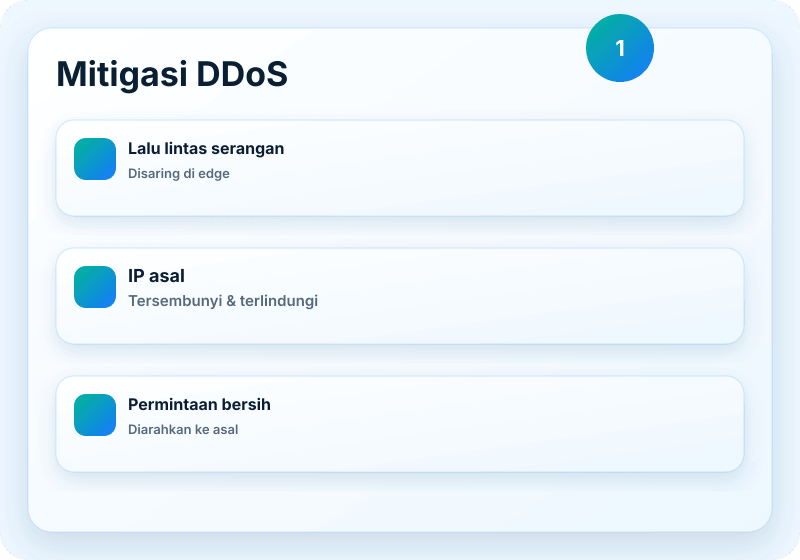 Visual layanan Veikor CDN