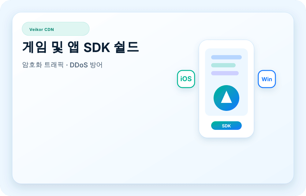 Veikor CDN 서비스 이미지