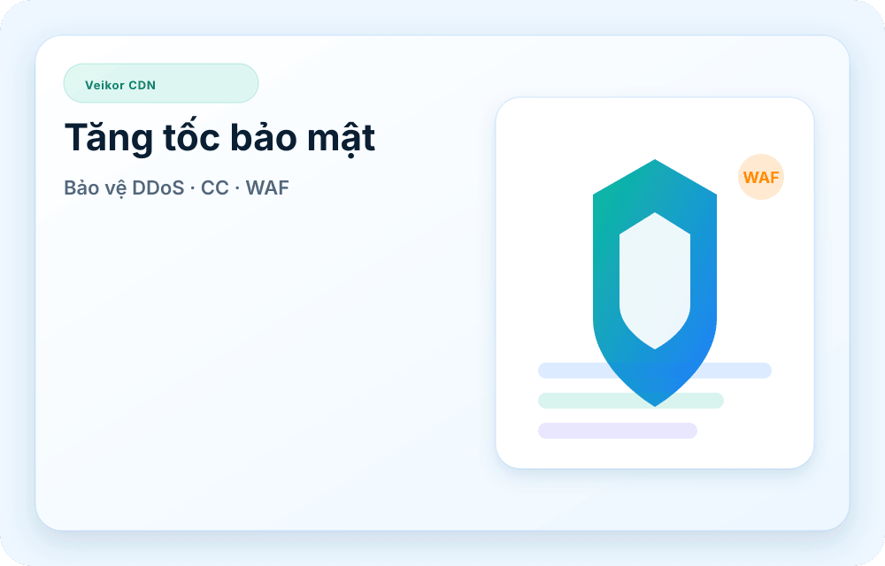 Hình ảnh dịch vụ Veikor CDN