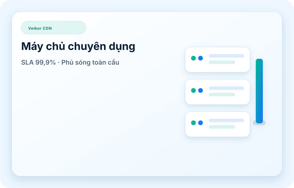 Hình ảnh dịch vụ Veikor CDN